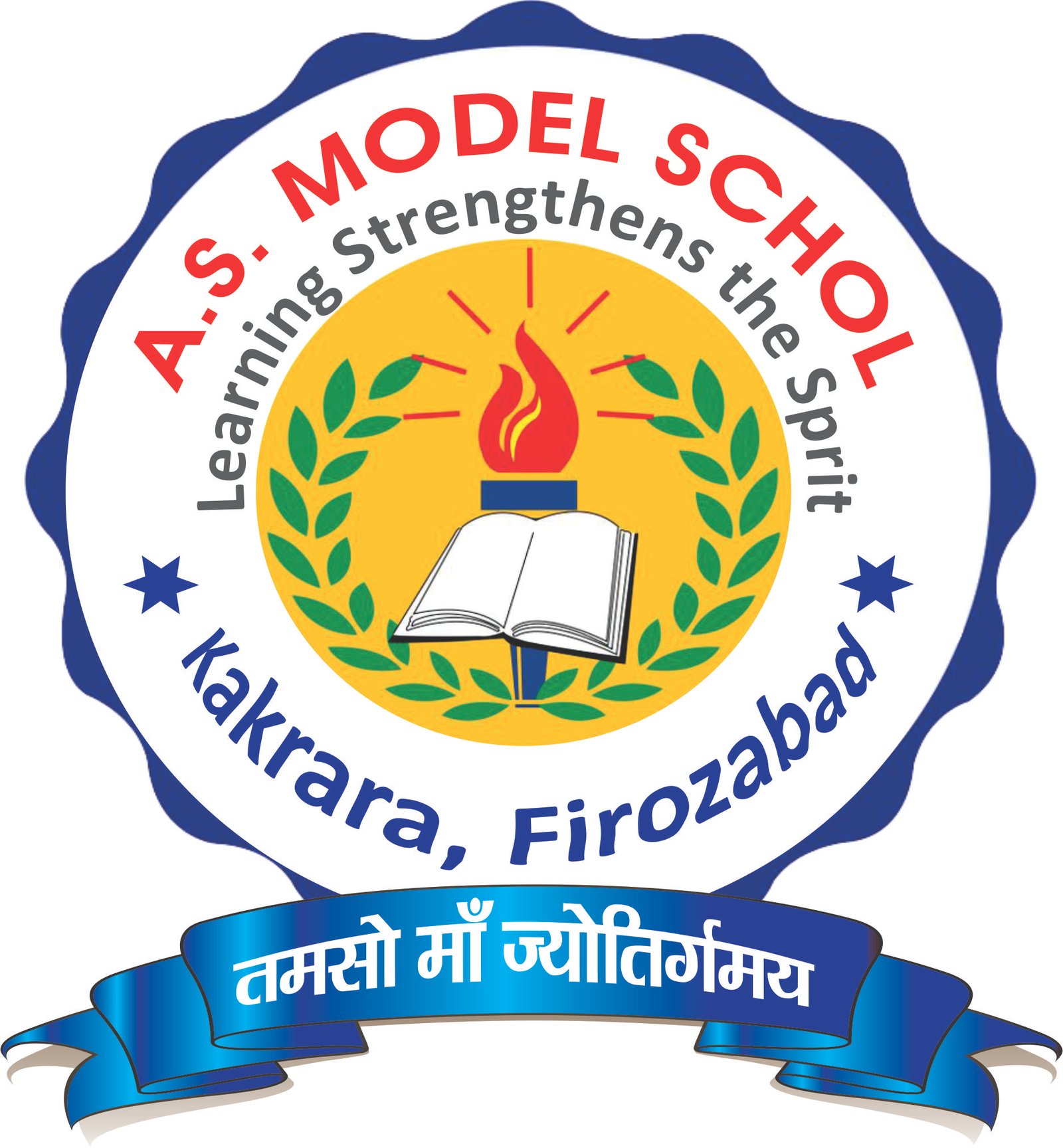 A.S. Model School Logo